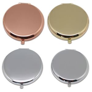 Personalized Pocket <b>Mirror</b> Rose Gold <b>Compact</b> <b>Mirror</b> with logo - Product Image 2
