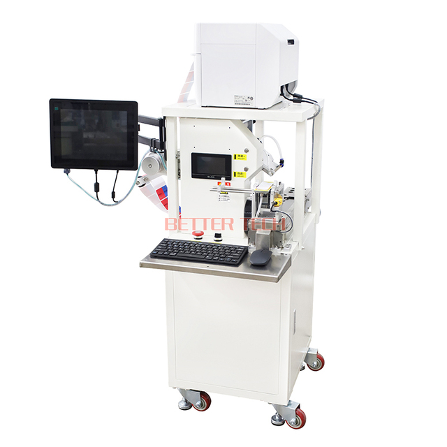 Automatic Electrical Label Printing and Folding Labeling Machine for Wires and Cables