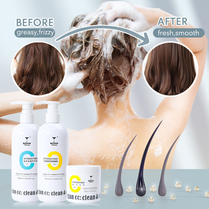 Ensemble Capillaire Hydratant Marque Blanche : Shampooing, Après-Shampooing, Masque Huile Nourrissant au Miel et Huile de <span class=keywords><strong>Coco</strong></span> - Product Image 2