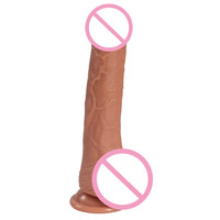 Xise 8.66 pouces grande taille Silicone qualité médicale gode jouets pour mains libres jouer godes pour femmes réaliste pénis artificiel sexe