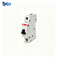 Disjoncteur miniature S203-B S203-C S203-D S203-K S203-Z A-BB S200 Courbe de déclenchement B/C/D/K/Z 3P MCB 0,5~100A Trois pôles Rail DIN
