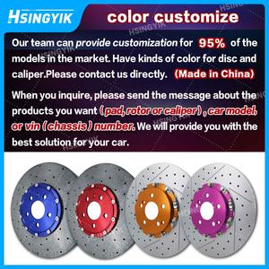 Disques de frein à disque 4 et 6 pistons, kit de freinage haute performance pour VW <span class=keywords><strong>Golf</strong></span> R MK4 MK5 MK6 MK7, tailles 17, 18, 19 pouces - Product Image 5