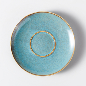 Vajilla Irrompible <span class=keywords><strong>de</strong></span> Estilo Árabe Antiguo, <span class=keywords><strong>Tazas</strong></span> <span class=keywords><strong>de</strong></span> Café <span class=keywords><strong>de</strong></span> Cerámica Transparente para <span class=keywords><strong>Té</strong></span>, Capuchino y Espresso con Plato y Logotipo - Product Image 5