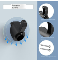 Mandzer EV Support de chargeur, étui de connecteur mural portable, organisateur de câble de voiture électrique pour station de charge de type 2 ev