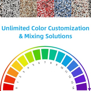 Flocons de vinyle époxy pour sols, copeaux de PVC colorés pour la rénovation et la décoration des sols en <span class=keywords><strong>béton</strong></span> - Product Image 3