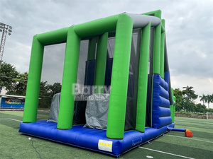 ถุงลมนิรภัยแบบกระโดดพร้อมแพลตฟอร์มสำหรับอุปสรรค5K ทำให้พองได้ - Product Image 2