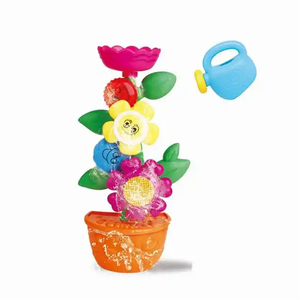 Juguetes de Baño Unisex para Niños de 2 a <span class=keywords><strong>4</strong></span> Años, Flor y Taza con Rociador, Hechos de Plástico y Agua, Regalos para Niños Pequeños y Bebés - Product Image 3