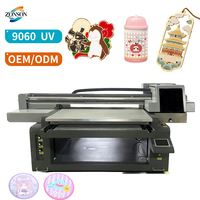 Printer Inkjet UV Flatbed 9060 DX7 dengan Sistem Pemosisian Visual untuk Mesin Pencetak Akrilik, Logam, Kaca, dan PVC