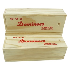 Offre Spéciale Imprimé <span class=keywords><strong>Personnalisé</strong></span> En Bois <span class=keywords><strong>Domino</strong></span> Double Six Jeu Ensemble Pour La Vente En Gros D'usine - Product Image 5