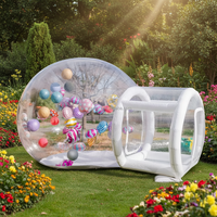 Tente gonflable transparente en PVC pour jardin, mariage, fête d'anniversaire, dôme à bulles gonflable