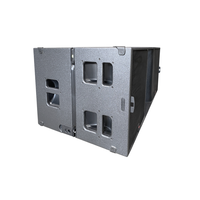 Caisson de basses double 18'' KS28 |   Basses à haut niveau sonore pour les concerts en direct en extérieur/intérieur, les tournées et les systèmes de sonorisation en ligne |   Portable