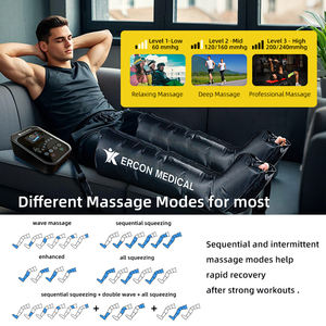 Isi ulang pompa pemulihan olahraga kompresi udara 6 Ruang sepatu untuk atlet meringankan nyeri otot - Product Image 6