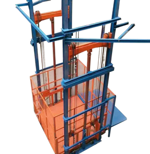 Cargo lifting Rail type hydraulic cargo lift lift <span class=keywords><strong>1000</strong></span> <span class=keywords><strong>kg</strong></span>-3000 <span class=keywords><strong>kg</strong></span> Teknik Konstruksi Bangunan - Product Image 1