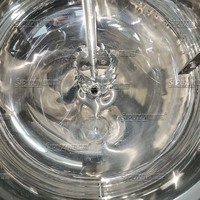 Machine d'émulsification sous vide à levage hydraulique 200L avec un seul réservoir d'huile