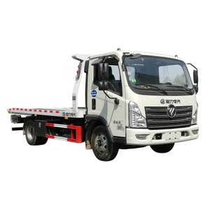 Professional 4x2 Foton 3 Ton 5 Ton Slidebed Wrecker <b>Flatbed</b> Recovery <b>Truck</b> with 1 Year Warranty - Product Image 1