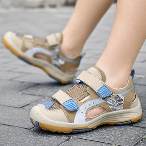 <span class=keywords><strong>Sandales</strong></span> d'été pour enfants respirant maille boucle fermeture caoutchouc anti-dérapant semelle souple chaussures de plage garçons Sport Style mode <span class=keywords><strong>sandales</strong></span> - Product Image 3