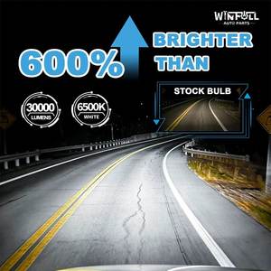 Bombillas LED 9005 H11 para Faros Antiniebla, 3000K, 48000LM, Auxiliares, Sin Ventilador, Plug and Play, para Todoterreno, 12v, Nuevas - Product Image 6