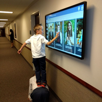 18.5 "21.5" 24 27 "Lcd Led Kiosque D'affichage Écran Publicitaire Android Digital Signage Affiche Ascenseur Média Tout en Un Pc Tactile