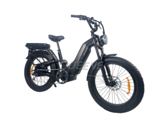 Bicicleta Eléctrica QUEENE de 26 Pulgadas con Suspensión Completa, Alta Velocidad, 72V 40AH, Baterías Dobles, Neumáticos Anchos - Product Image 1