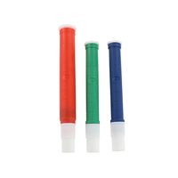 Pipette de laboratoire en plastique, pompe à air manuelle pour l'éducation, 2ml, 10ml, 25ml