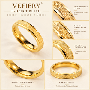 Wholesale Women's Double Layer <b>Open</b> Gold Plated Stainless Steel Adjustable Statement <b>Ring</b> with Zircon Geometric Design for Party - Product Image 4