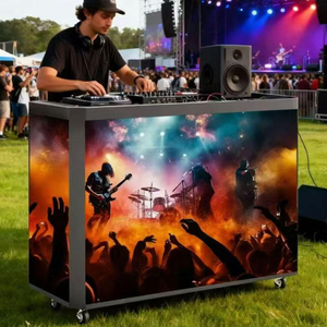 Factory Price <b>Exhibition</b> Front Desk Company Reception bar DJ Indoor bar Counter Screen Display LED Display Screen - Product Image 1