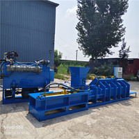 Presse à balles hydraulique horizontale pour fibre de coco - Machine de compactage entièrement automatique pour fibres de coco/palmier