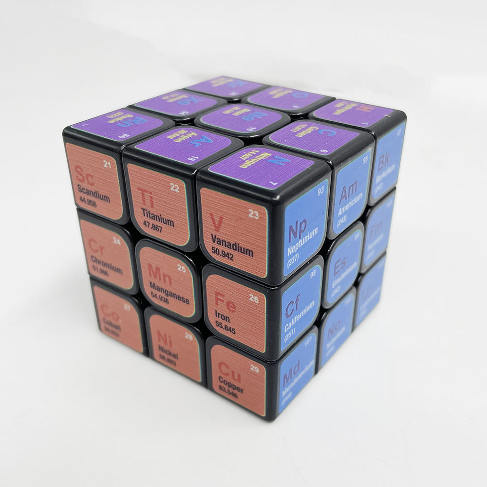 Elemento químico cubo mágico