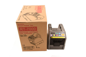 Máy cắt băng keo điện nhỏ KNOKOO RT-7000, 6 chiều dài cài sẵn, máy đóng gói tự động, lõi động cơ, 220V/110V - Product Image 4