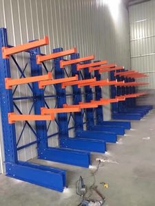 Scaffale a sbalzo industriale a doppio braccio resistente mensola a sbalzo per magazzino in acciaio mensola da magazzino - Product Image 5