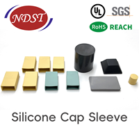 NDST--SB001 Capuchon isolant en silicone haute tension 6 kV, résistance à la traction 0,15 MPa, montage sur prise