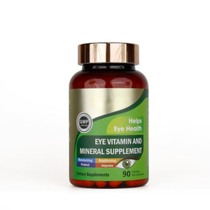 Cápsulas de Luteína <span class=keywords><strong>para</strong></span> la Salud Ocular en Adultos, Suplemento de Zeaxantina, Zinc y Vitamina, 90 Cápsulas - Product Image 3