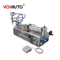 Machine de remplissage de liquide avec 1 tête, pour remplir des bouteilles d'huile d'olive, huile de tournesol