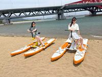 "Gonflable Hydro Waterbike 2025 Nouvelle Arrivée Flotteur Pédale Bateaux Vélo Vente"