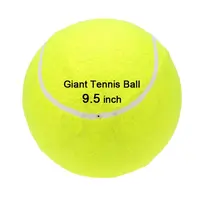 Большой мяч для тенниса, большой диаметр 9,5 дюйма, большой мяч для тенниса, Большой Тяжелый Мягкий плюшевый мяч для собак, игрок на траве, с насосом