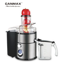 Mixeur Commercial 4-en-1, Extracteur de Jus, Broyeur, 5 Vitesses, Machine Multifonctionnelle pour Jus et Broyage à Sec