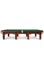 Personnalisez la table de billard russe professionnelle de 12 pieds en chêne, dalle de marbre de style rétro classique