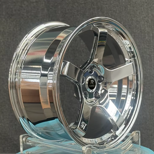 RAYS 57CR Glossy Silver Forged Wheels & Rims 18 19 20 Inch 5x112 5x114.3 5x120 Alloy Rims untuk Mobil Performa BMW Mercedes Audi - Product Image 4