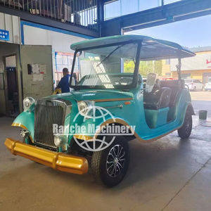 Voiture électrique RC modèle T vintage, 4 à 17 places, 60 km/h, batterie au plomb, couleur personnalisée, charge en 5 à 7h, voiturettes de golf pas chères en promotion - Product Image 1