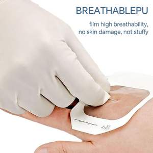 Stiker tato transparan, stiker tato transparan steril harga rendah pembersihan luka steril setelah perawatan 50 pak - Product Image 3