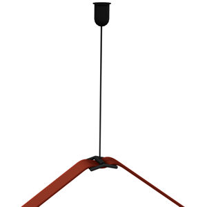 Pince suspendue avec fil DC48V ceinture magnétique tissée noire Module d'éclairage de ceinture en tissu moderne architectural éclairage de piste Flexible - Product Image 1