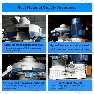 Moulin à granulés de <span class=keywords><strong>bois</strong></span> à anneau vertical Offre Spéciale 5-10 t/h moulin à granulés de biomasse à paille de riz - Product Image 5
