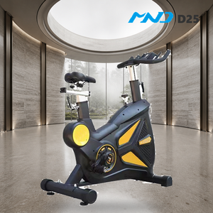 Bicicleta <span class=keywords><strong>de</strong></span> Ejercicio Deportiva Premium, Equipo <span class=keywords><strong>de</strong></span> Gimnasio MND Fitness, Bicicleta <span class=keywords><strong>de</strong></span> Ejercicio para Estudio, Cadena <span class=keywords><strong>de</strong></span> Distribución en Varsovia, Estructura Estable - Product Image 1