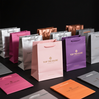 KUAIMA Sac cadeau en papier à bas prix pour achats de luxe au détail Emballage de sacs à provisions de vêtements personnalisés