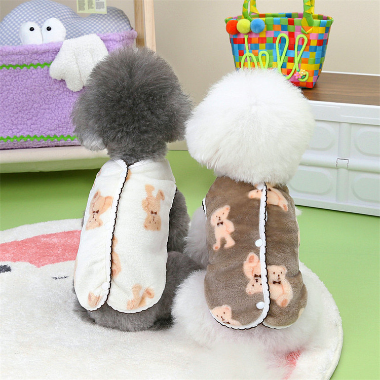 High Quality Winter Pet Clothes Bear Warm Dog Dress Coat Autumn Dog Clothes|  Alibaba.com