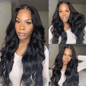 WholesaleAnna Ocean Body Wave Bulk Hair Silky Bounce Extensioni per <span class=keywords><strong>capelli</strong></span> sintetici ondulati resistenti alle alte temperature per trecce all'uncinetto - Product Image 3
