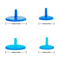 Marqueur de balle de golf multicolore, durable et écologique en plastique pour accessoires de golf