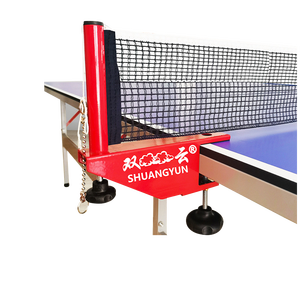 Ensemble de filet de tennis de table d'intérieur professionnel découpé au <span class=keywords><strong>laser</strong></span> avec support, logo personnalisable, pour la vente - Product Image 1