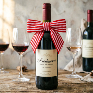 Lazo Elástico Pre-atado <span class=keywords><strong>Premium</strong></span>, Personalizable, de Poliéster, Color Sólido, Decoración para Botellas de Vino, para Regalos de Navidad y Bodas - Product Image 6