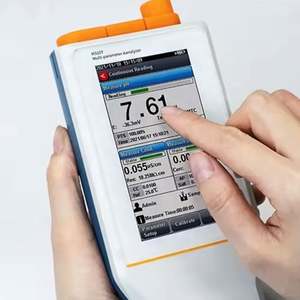 Medidor de PH/ORP de pantalla táctil portátil Sinosource PH510T (-2.000 a 20.000 PH) con soporte de personalización OEM Garantía de 1 año - Product Image 4